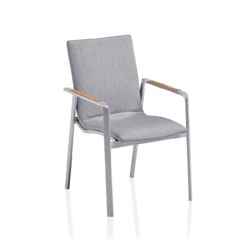 DIAMOND SUNBRELLA® - krzesło z podłokietnikami z drewna teakowego Kettler 0103902-7100 DIAMOND SUNBRELLA® - krzesło z podłokietnikami z drewna teakowego Kettler 0103902-7100
