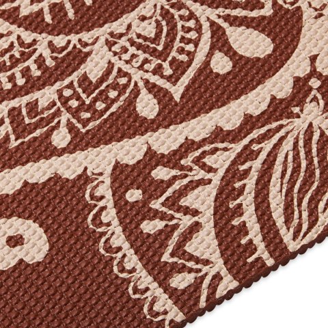 GAIAM MATA DO JOGI INTENSE RUST SUNDIAL FLOWER 5MM 65733 GAIAM MATA DO JOGI INTENSE RUST SUNDIAL FLOWER 5MM 65733