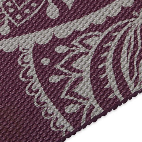 GAIAM MATA DO JOGI MIDNIGHT PLUM SUNDIAL FLOWER 5MM 65734 GAIAM MATA DO JOGI MIDNIGHT PLUM SUNDIAL FLOWER 5MM 65734
