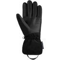 REUSCH DAMSKIE RĘKAWICE ZIMOWE HELENA R-TEX BLACK/BLACK MELANGE/PINK REUSCH DAMSKIE RĘKAWICE ZIMOWE HELENA R-TEX BLACK/BLACK MELANGE/PINK
