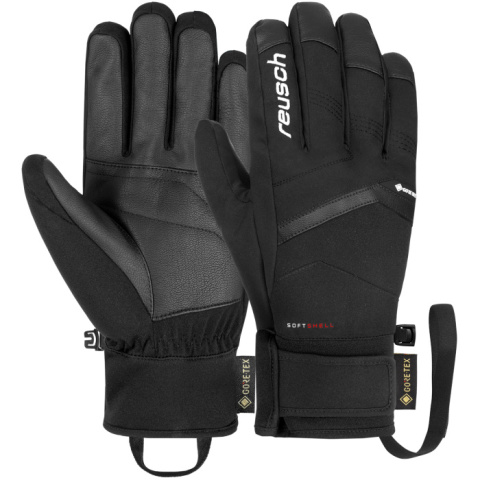 REUSCH MĘSKIE RĘKAWICE ZIMOWE BLASTER GORE-TEX BLACK/WHITE 9 L/XL REUSCH MĘSKIE RĘKAWICE ZIMOWE BLASTER GORE-TEX BLACK/WHITE 9 L/XL