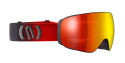Gogle narciarskie NEON ARCTIC I Black Red, Szkło: Podwójne wymieniane z magnetyczną szybą Red/Amber Gogle narciarskie NEON ARCTIC I Black Red, Szkło: Podwójne wymieniane z magnetyczną szybą Red/Amber