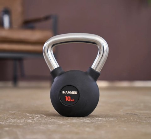 Kettlebell gumowany HAMMER PREMIUM 4 kg Kettlebell gumowany HAMMER PREMIUM 4 kg