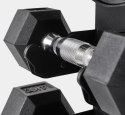 Zestaw hantli HEX 1-10 kg ze stojakiem HAMMER Zestaw hantli HEX 1-10 kg ze stojakiem HAMMER