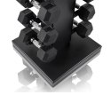 Zestaw hantli HEX 1-10 kg ze stojakiem HAMMER Zestaw hantli HEX 1-10 kg ze stojakiem HAMMER