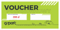 BON VOUCHER PODARUNKOWY GSPORT NA KWOTĘ 200 ZŁ BON VOUCHER PODARUNKOWY GSPORT NA KWOTĘ 200 ZŁ