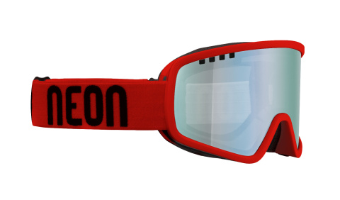 Gogle narciarskie NEON FORCE I Red, Szkło: Acciaio Gogle narciarskie NEON FORCE I Red, Szkło: Acciaio