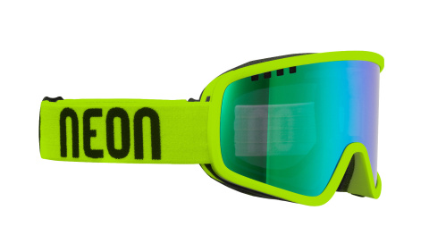 Gogle narciarskie NEON FORCE I Yellow, Szkło: Green Gogle narciarskie NEON FORCE I Yellow, Szkło: Green