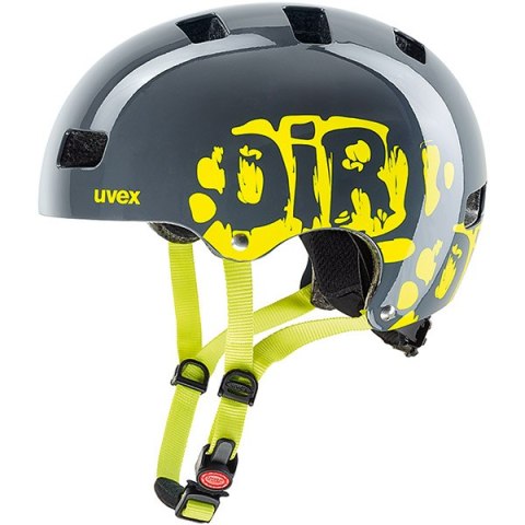 Kask rowerowy dziecięcy UVEX KID 3 (szary, 51-55) Kask rowerowy dziecięcy UVEX KID 3 (szary, 51-55)