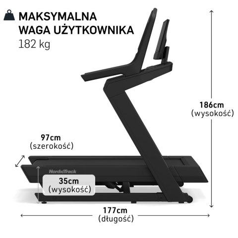 NORDICTRACK BIEŻNIA ELEKTRYCZNA X24 NORDICTRACK BIEŻNIA ELEKTRYCZNA X24