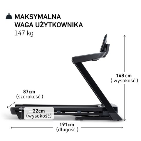NORDICTRACK BIEŻNIA ELEKTRYCZNA T10 NORDICTRACK BIEŻNIA ELEKTRYCZNA T10