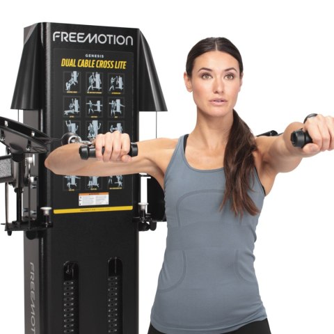 FREEMOTION WIELOFUNKCYJNA MASZYNA STOSOWA DUAL CABLE CROSS LITE FREEMOTION WIELOFUNKCYJNA MASZYNA STOSOWA DUAL CABLE CROSS LITE