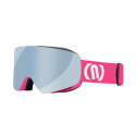 Gogle narciarskie NEON DANGER I Pink Fluo White, Szyba: STEAL Gogle narciarskie NEON DANGER I Pink Fluo White, Szyba: STEAL