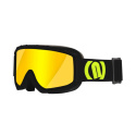 Gogle narciarskie NEON FUNNY Orange Fluo White, Szyba: Red Gogle narciarskie NEON FUNNY Orange Fluo White, Szyba: Red