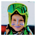 Gogle narciarskie NEON VENUS I Lime Fluo Black, Szyba: Blue Gogle narciarskie NEON VENUS I Lime Fluo Black, Szyba: Blue