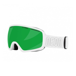 Gogle narciarskie NEON VENUS I White, Szyba: Green