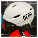 Kask narciarski dla dzieci NEON KID biały | M Kask narciarski dla dzieci NEON KID biały | M