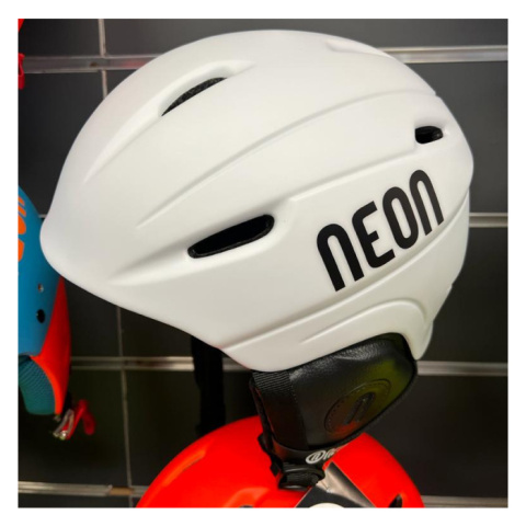 Kask narciarski dla dzieci NEON KID biały | S Kask narciarski dla dzieci NEON KID biały | S
