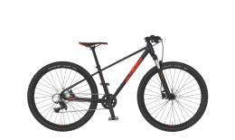 Rower młodzieżowy KTM Wild Speed Disc black (czarny), rozmiar 26