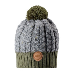 CZAPKA ZIMOWA DZIECIĘCA REIMA PAHJOLA KHAKI GREEN