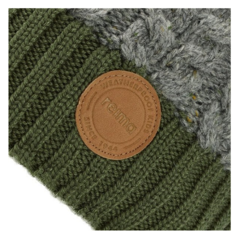 CZAPKA ZIMOWA DZIECIĘCA REIMA PAHJOLA KHAKI GREEN CZAPKA ZIMOWA DZIECIĘCA REIMA PAHJOLA KHAKI GREEN