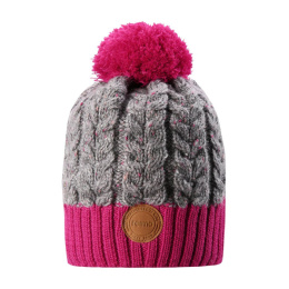 CZAPKA ZIMOWA DZIECIĘCA REIMA PAHJOLA RASPBERRY PINK