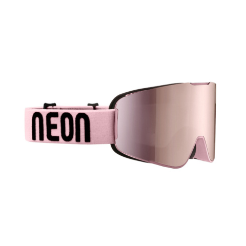 Gogle narciarskie NEON HYPE I Light Pink, Szyba Lustrzana Gold Gogle narciarskie NEON HYPE I Light Pink, Szyba Lustrzana Gold