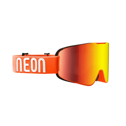 Gogle narciarskie NEON HYPE I Orange, Szyba Lustrzana Red (S2) Gogle narciarskie NEON HYPE I Orange, Szyba Lustrzana Red (S2)