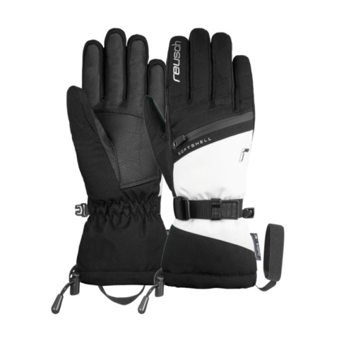 REUSCH DAMSKIE RĘKAWICE ZIMOWE DEMI R-TEX XT BLACK/WHITE REUSCH DAMSKIE RĘKAWICE ZIMOWE DEMI R-TEX XT BLACK/WHITE