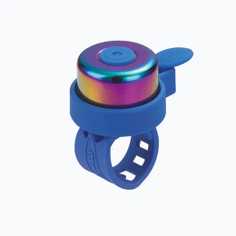 DZWONEK MICRO NA HULAJNOGĘ ROWEREK NEOCHROME BLUE