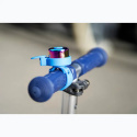 DZWONEK MICRO NA HULAJNOGĘ ROWEREK NEOCHROME BLUE DZWONEK MICRO NA HULAJNOGĘ ROWEREK NEOCHROME BLUE