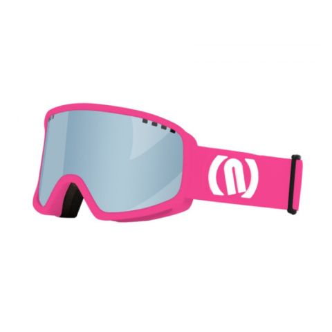 Gogle narciarskie NEON JOLLY I Pink Fluo White, Szkło: Steal Gogle narciarskie NEON JOLLY I Pink Fluo White, Szkło: Steal
