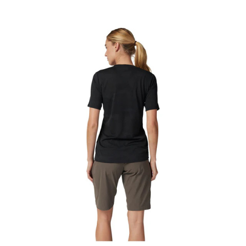 KOSZULKA ROWEROWA FOX LADY RANGER TRU DRI BLACK L KOSZULKA ROWEROWA FOX LADY RANGER TRU DRI BLACK L