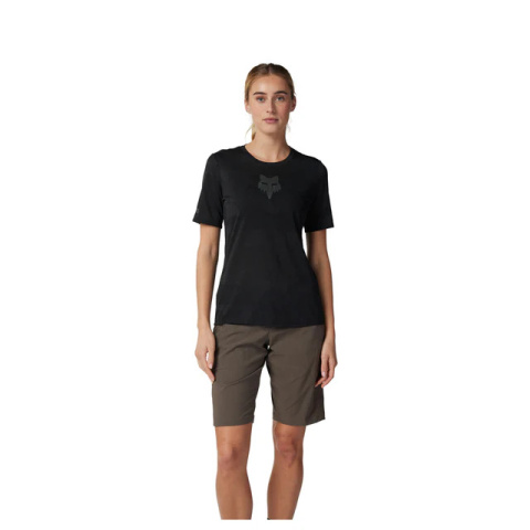KOSZULKA ROWEROWA FOX LADY RANGER TRU DRI BLACK L KOSZULKA ROWEROWA FOX LADY RANGER TRU DRI BLACK L