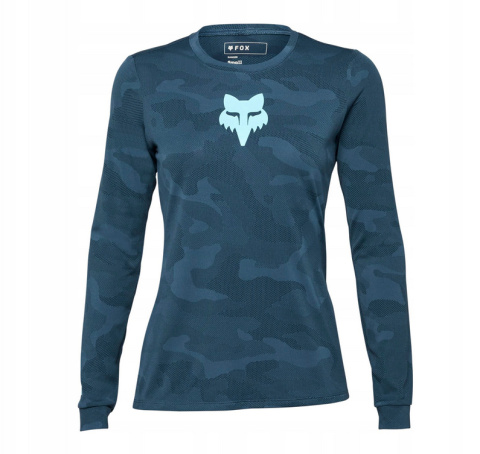 KOSZULKA ROWEROWA Z DŁUGIM RĘKAWEM FOX LADY RANGER TRU DRI DARK VINTAGE M KOSZULKA ROWEROWA Z DŁUGIM RĘKAWEM FOX LADY RANGER TRU DRI DARK VINTAGE M