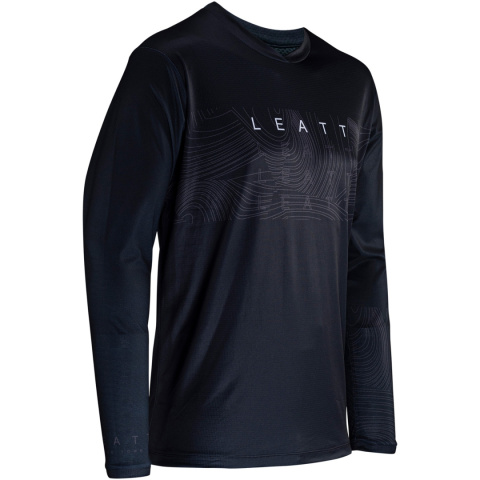 Koszulka rowerowa LEATT Jersey MTB Gravity 3.0 | Black M Koszulka rowerowa LEATT Jersey MTB Gravity 3.0 | Black M