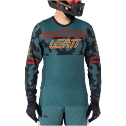 Koszulka rowerowa LEATT Jersey MTB Gravity 4.0 Teal XL
