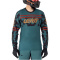 Koszulka rowerowa LEATT Jersey MTB Gravity 4.0 Teal XL
