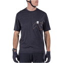 Koszulka rowerowa LEATT Jersey MTB Trail 1.0 X-Flow Black M Koszulka rowerowa LEATT Jersey MTB Trail 1.0 X-Flow Black M