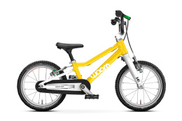 Rower dziecięcy woom GO 2 żółty (vibrant yellow), rozmiar 14