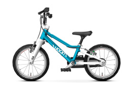 Rower dziecięcy WOOM GO 2 niebieski (metalic blue), rozmiar 14