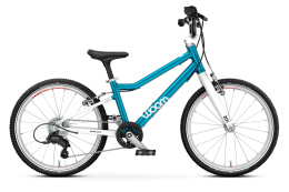 Rower dziecięcy WOOM GO 4 niebieski (metallic blue), rozmiar 20
