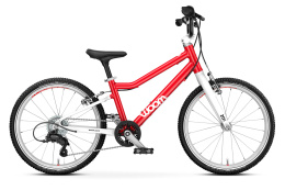 Rower dziecięcy WOOM GO 4 czerwony (red), rozmiar 20