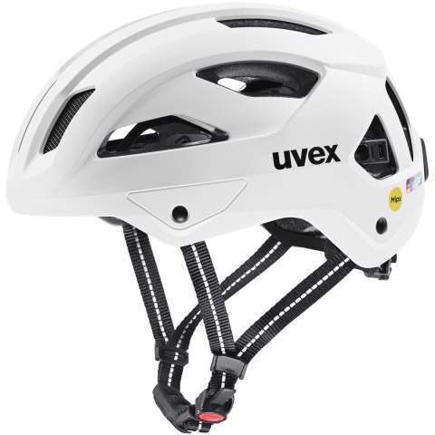 Kask rowerowy UVEX City stride MIPS Hiplok (biały, 56-59) Kask rowerowy UVEX City stride MIPS Hiplok (biały, 56-59)