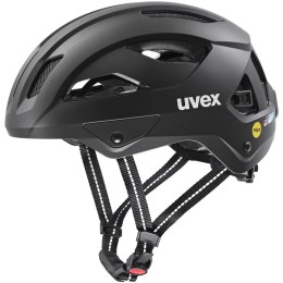 Kask rowerowy UVEX City stride MIPS Hiplok (czarny, 53-57)