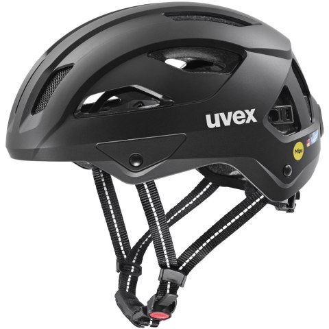 Kask rowerowy UVEX City stride MIPS Hiplok (czarny, 53-57) Kask rowerowy UVEX City stride MIPS Hiplok (czarny, 53-57)