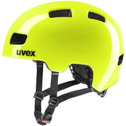 Kask rowerowy dziecięcy UVEX HLMT 4 (żółty, 51-55)
