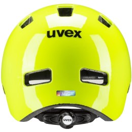 Kask rowerowy dziecięcy UVEX HLMT 4 (żółty, 51-55)