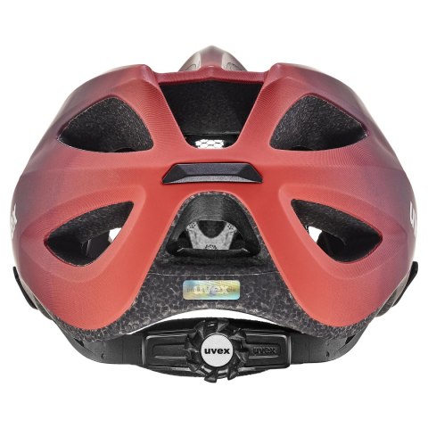 Kask rowerowy UVEX Viva 3 (czerwony, 52-57) Kask rowerowy UVEX Viva 3 (czerwony, 52-57)
