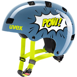 Kask rowerowy dziecięcy UVEX Kid 3 niebieski 51-55